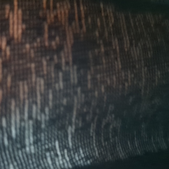 PENNINGTON'S SPA* sheer longline vest 6 button front raw ruffle hem sleeveless - Picture 5 of 9